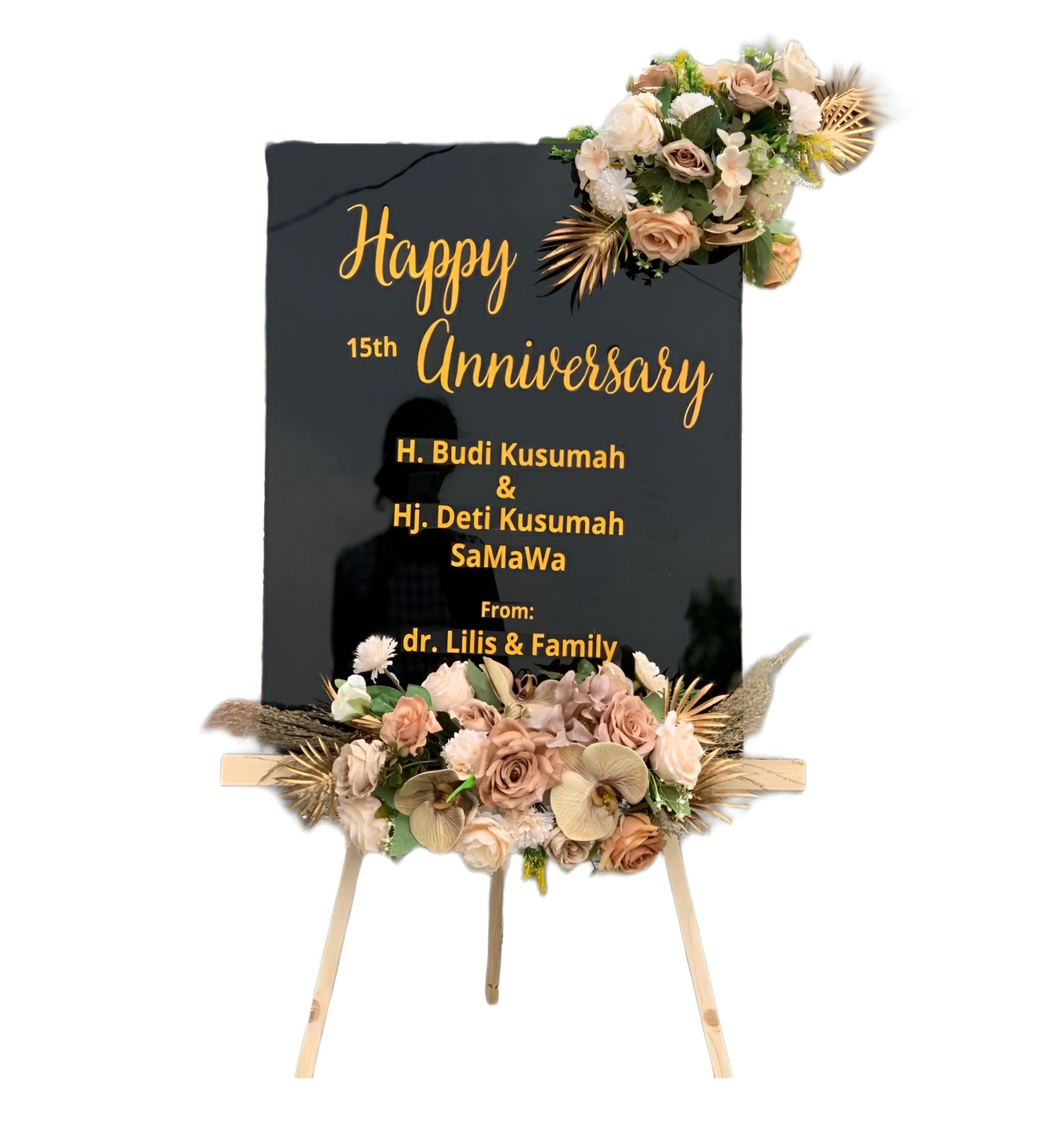 Papan Bunga Akrilik Pucanglaban